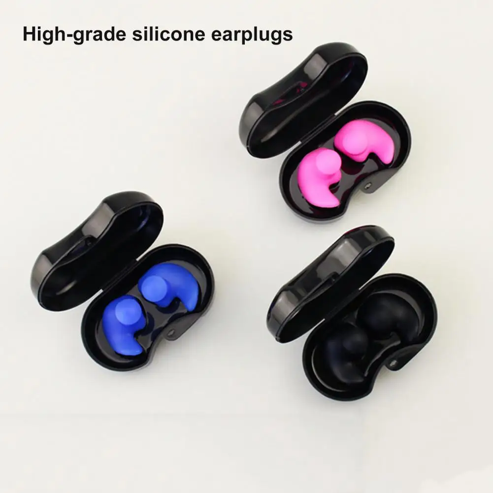 1 Pair Professional Waterproof Earplugs Bath Earplugs Non-slip Soft Silicone Swimming Earplugs with Storage Box Swim Supply
1 Pair Professional Waterproof Earplugs Bath Earplugs Non-slip Soft Silicone Swimming Earplugs with Storage Box Swim Supply
