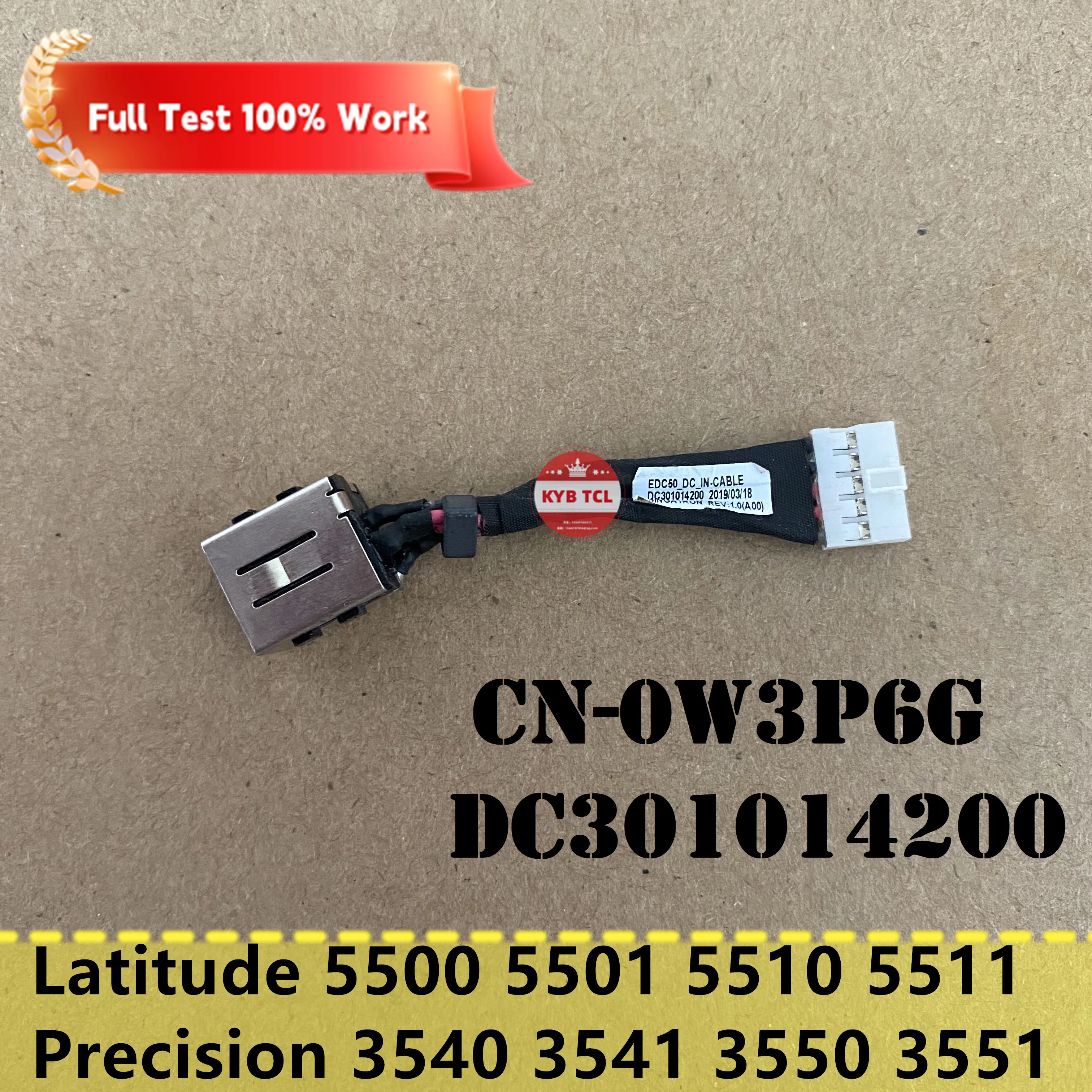 Dell Latitude 5500 5501 5510 5511 точность 3540 3541 3550 3551 ноутбук питания женщины DC в Jack CN-0W3P6G DC301014200 0W3P6G W3P6G
Dell Latitude 5500 5501 5510 5511 точность 3540 3541 3550 3551 ноутбук питания женщины DC в Jack CN-0W3P6G DC301014200 0W3P6G W3P6G