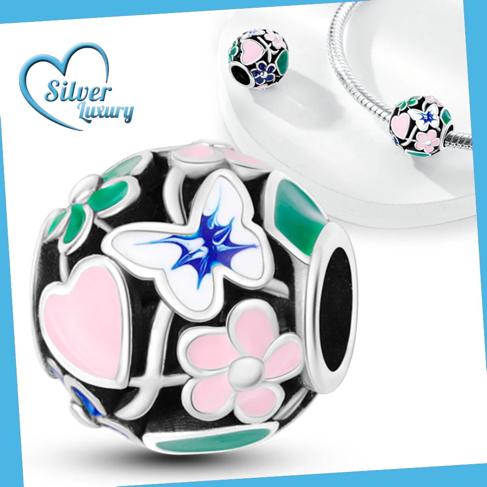 Love Butterfly Flower String 925 Sterling Silver Fit Pandora Bracelet Silver 925 Original Charms for Jewelry Making
Love Butterfly Flower String 925 Sterling Silver Fit Pandora Bracelet Silver 925 Original Charms for Jewelry Making