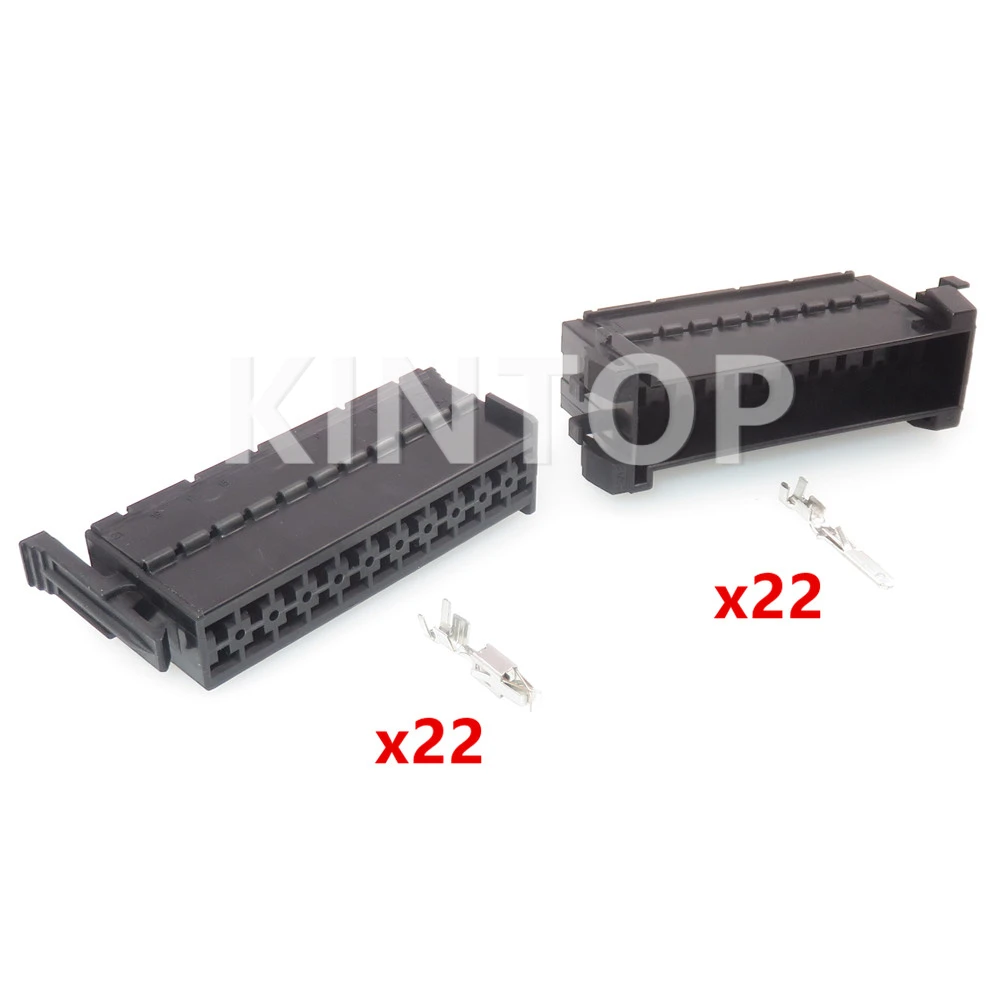 1 Set 22 Pins 1-929505-7 1-929504-7 Car Male Female Unsealed Socket 929505-7 929504-7 Automobile Electric Wire Connector
1 Set 22 Pins 1-929505-7 1-929504-7 Car Male Female Unsealed Socket 929505-7 929504-7 Automobile Electric Wire Connector