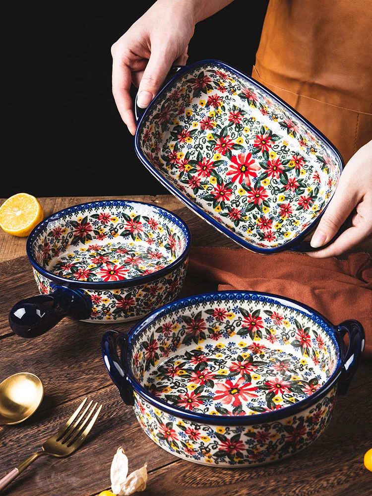 Миска с керамической ручкой для запекания ромашек, круглые столовые приборы, домашняя суповая миска для духовки и микроволновки, миска с бинауральной ручкой
Миска с керамической ручкой для запекания ромашек, круглые столовые приборы, домашняя суповая миска для духовки и микроволновки, миска с бинауральной ручкой