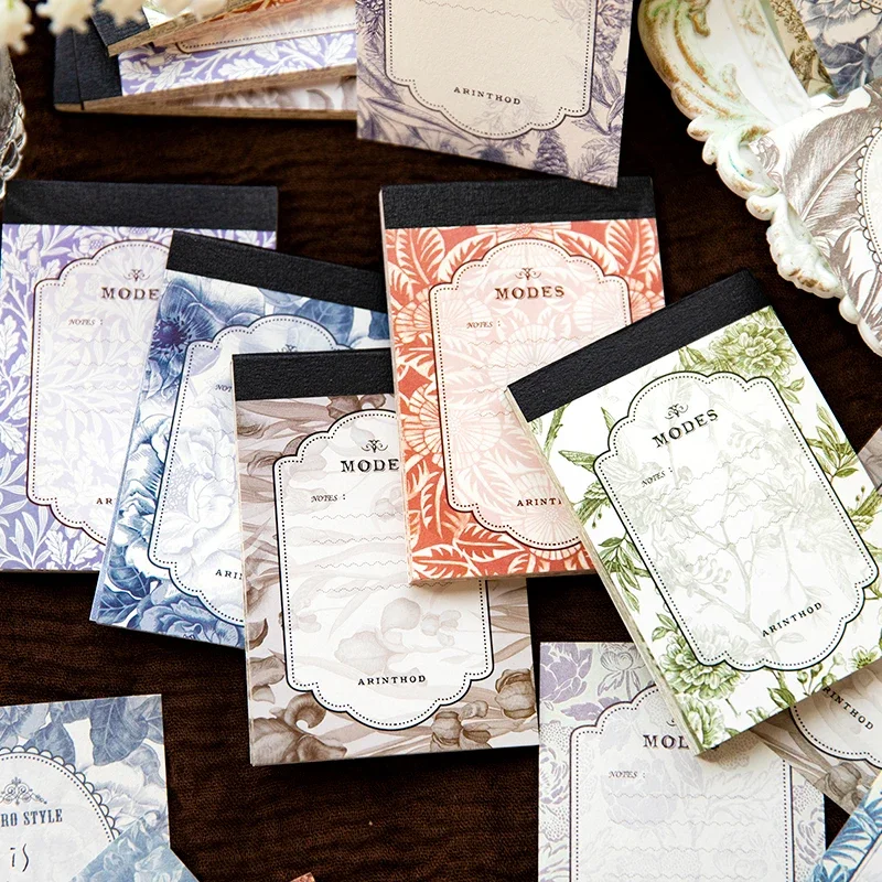 40 sheets Memo book retro material plant border light retro hand ledger decorative material paper backing 5 kinds
40 sheets Memo book retro material plant border light retro hand ledger decorative material paper backing 5 kinds