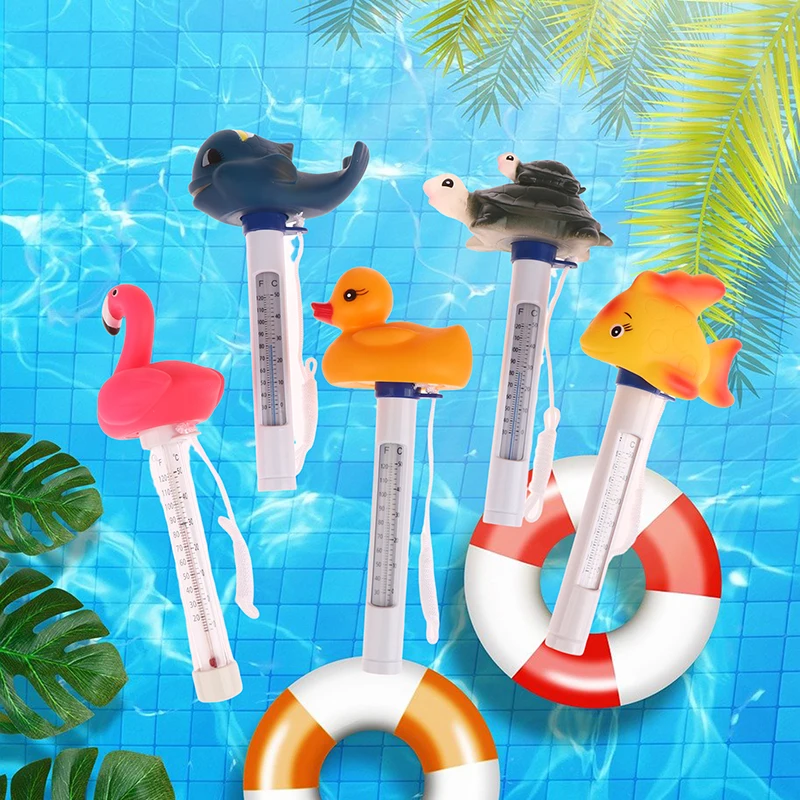 1Pc Swimming Pools Water Temperature Thermomet Fast Accurate Result Floating Cartoon Animal Water Temperature Measure Meter
1Pc Swimming Pools Water Temperature Thermomet Fast Accurate Result Floating Cartoon Animal Water Temperature Measure Meter
