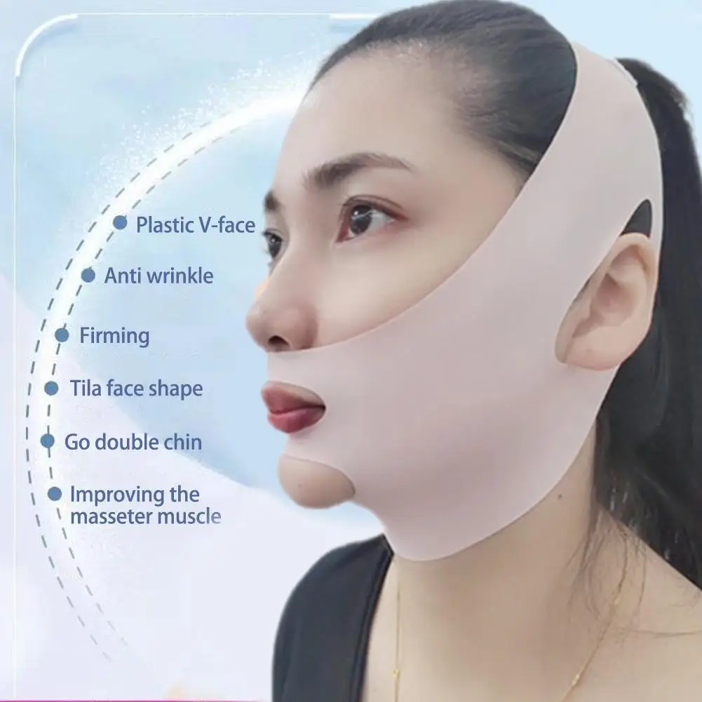 1pcs V-shape Beauty Sleep Mask For Face Lifting Wrinkle Reduction Breathable Elastic Bandage For Jaw Tightening S0E8
1pcs V-shape Beauty Sleep Mask For Face Lifting Wrinkle Reduction Breathable Elastic Bandage For Jaw Tightening S0E8