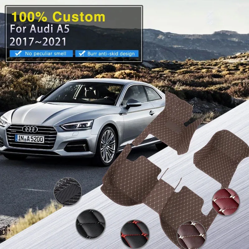 Car Mats For Audi A5 8W6 2017~2021 Rug Durable Carpet Set Auto Interior Parts Luxury Leather Floor Mat Car Accessories 2 Door
Car Mats For Audi A5 8W6 2017~2021 Rug Durable Carpet Set Auto Interior Parts Luxury Leather Floor Mat Car Accessories 2 Door