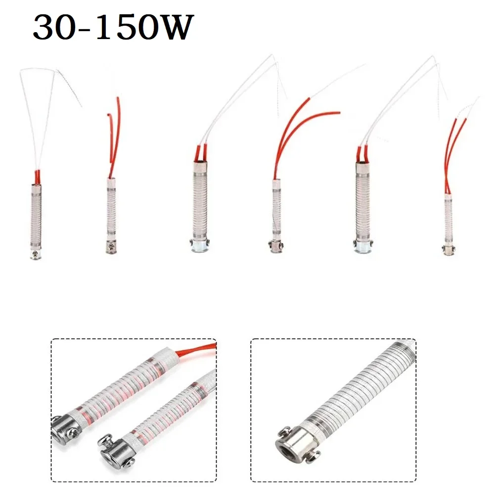 Internal Heat Soldering Iron Core 30/40/60/80/100/150W Ceramics Heating Core Heating Element Equipment Welding Tool
Internal Heat Soldering Iron Core 30/40/60/80/100/150W Ceramics Heating Core Heating Element Equipment Welding Tool