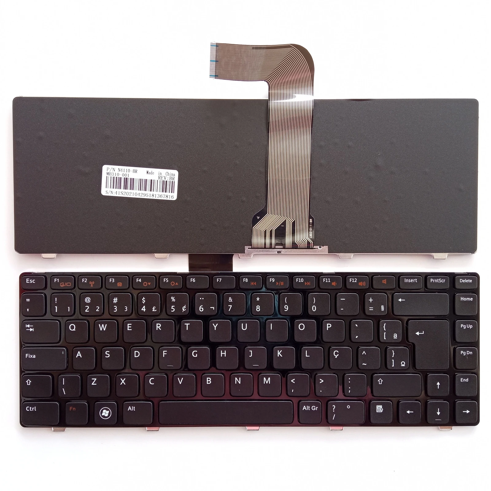 BR Клавиатура для Dell Inspiron N4110 M4110 N4050 M4040 N5050 M5050 M/N5040 N411Z
BR Клавиатура для Dell Inspiron N4110 M4110 N4050 M4040 N5050 M5050 M/N5040 N411Z