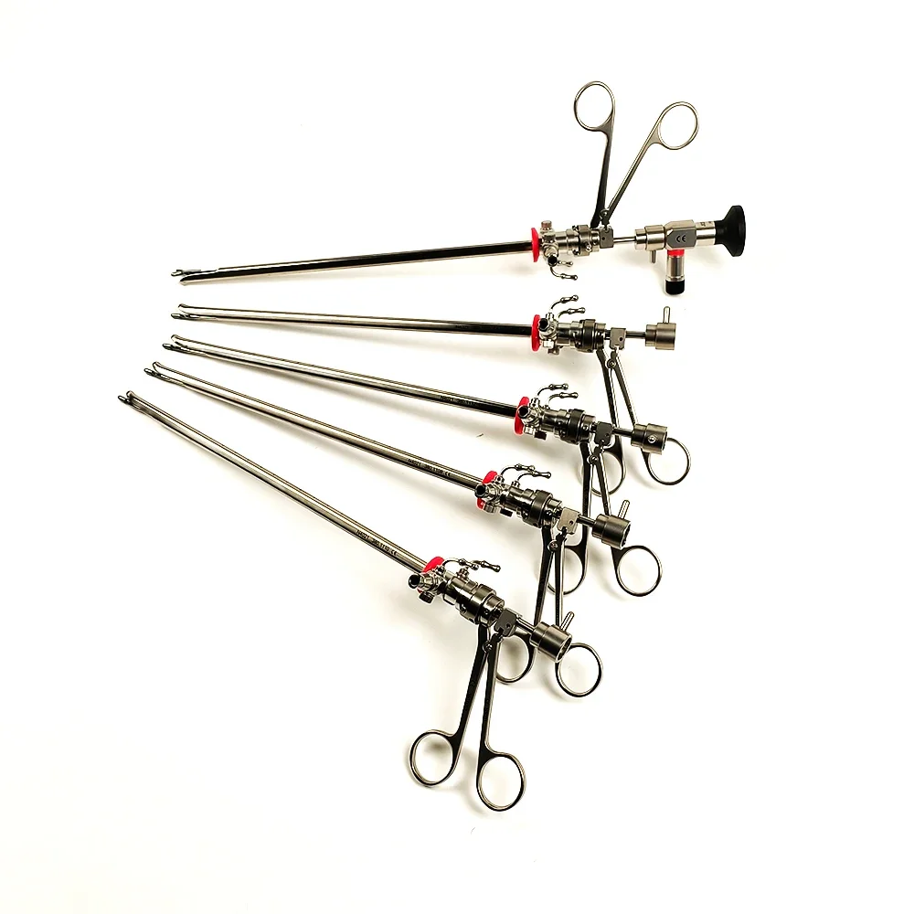 Camjoy 2.7mm/2.9mm/3mm/4mm Cystoscope Instrument set 0/12/30/70 Degree Endoscope Cystoscopy Instruments Urology
Camjoy 2.7mm/2.9mm/3mm/4mm Cystoscope Instrument set 0/12/30/70 Degree Endoscope Cystoscopy Instruments Urology