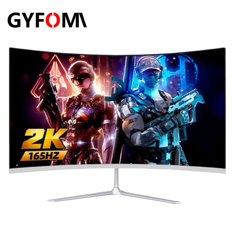 27 inch Curved Monitors 165hz Gamer LCD Monitor PC HD Gaming monitor for Desktop HDMI compatible Monitors 2k displays Computer
27 inch Curved Monitors 165hz Gamer LCD Monitor PC HD Gaming monitor for Desktop HDMI compatible Monitors 2k displays Computer