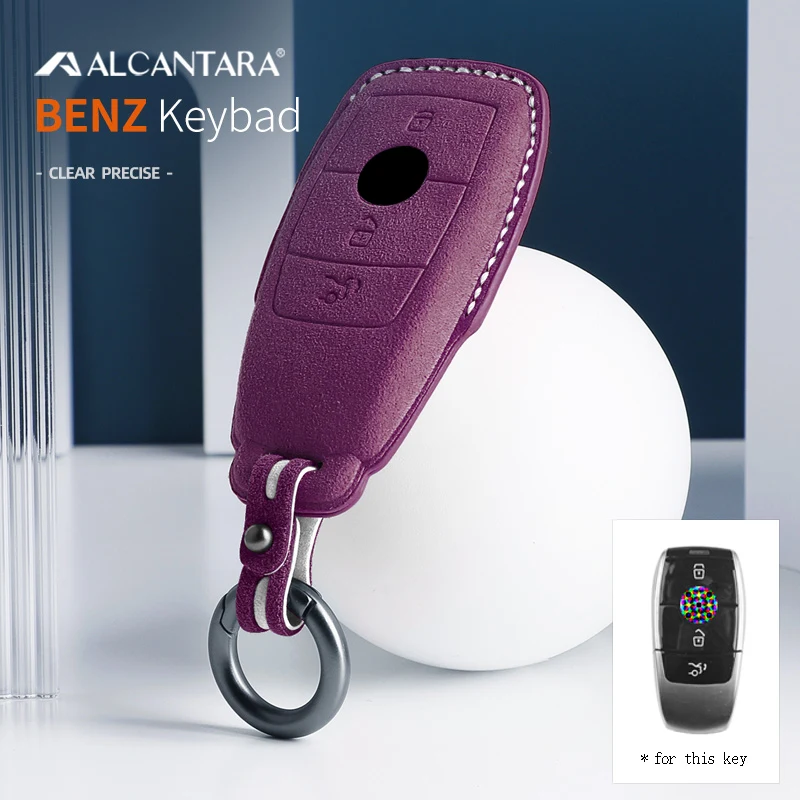 Чехол для ключа из алькантары для Mercedes Benz W176 W177 W205 W206 W212 W213 W222 W223 W167 W463 X166 A C E S G CLS GLC SL Class
Чехол для ключа из алькантары для Mercedes Benz W176 W177 W205 W206 W212 W213 W222 W223 W167 W463 X166 A C E S G CLS GLC SL Class