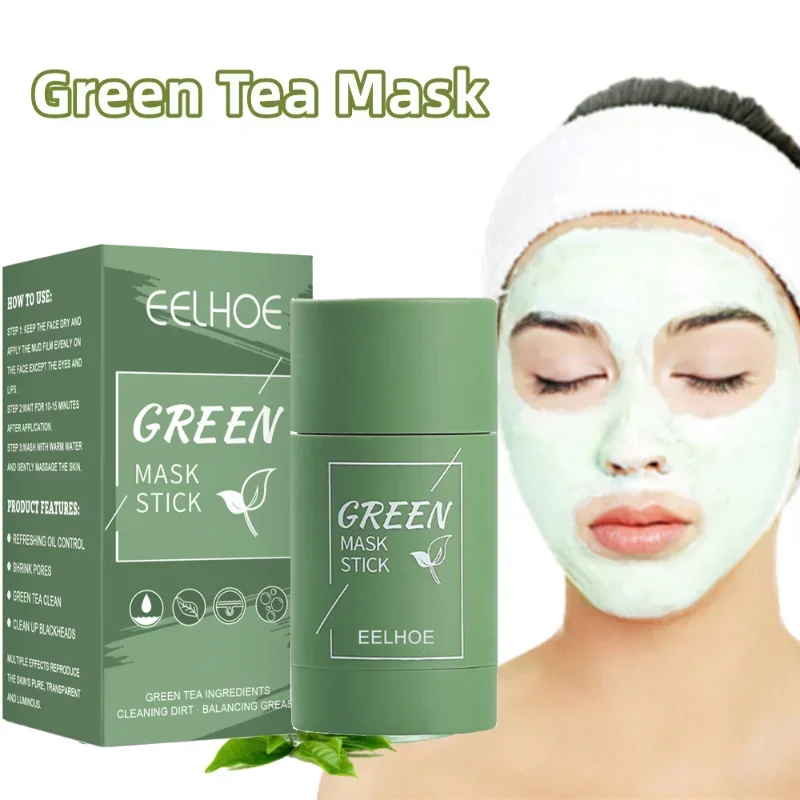 Green Tea Mask Facel Deep Cleaning Masks Stick Moisturizing Shrink Pores Blackhead Acne Facial Film Korean Skin Care Products
Green Tea Mask Facel Deep Cleaning Masks Stick Moisturizing Shrink Pores Blackhead Acne Facial Film Korean Skin Care Products