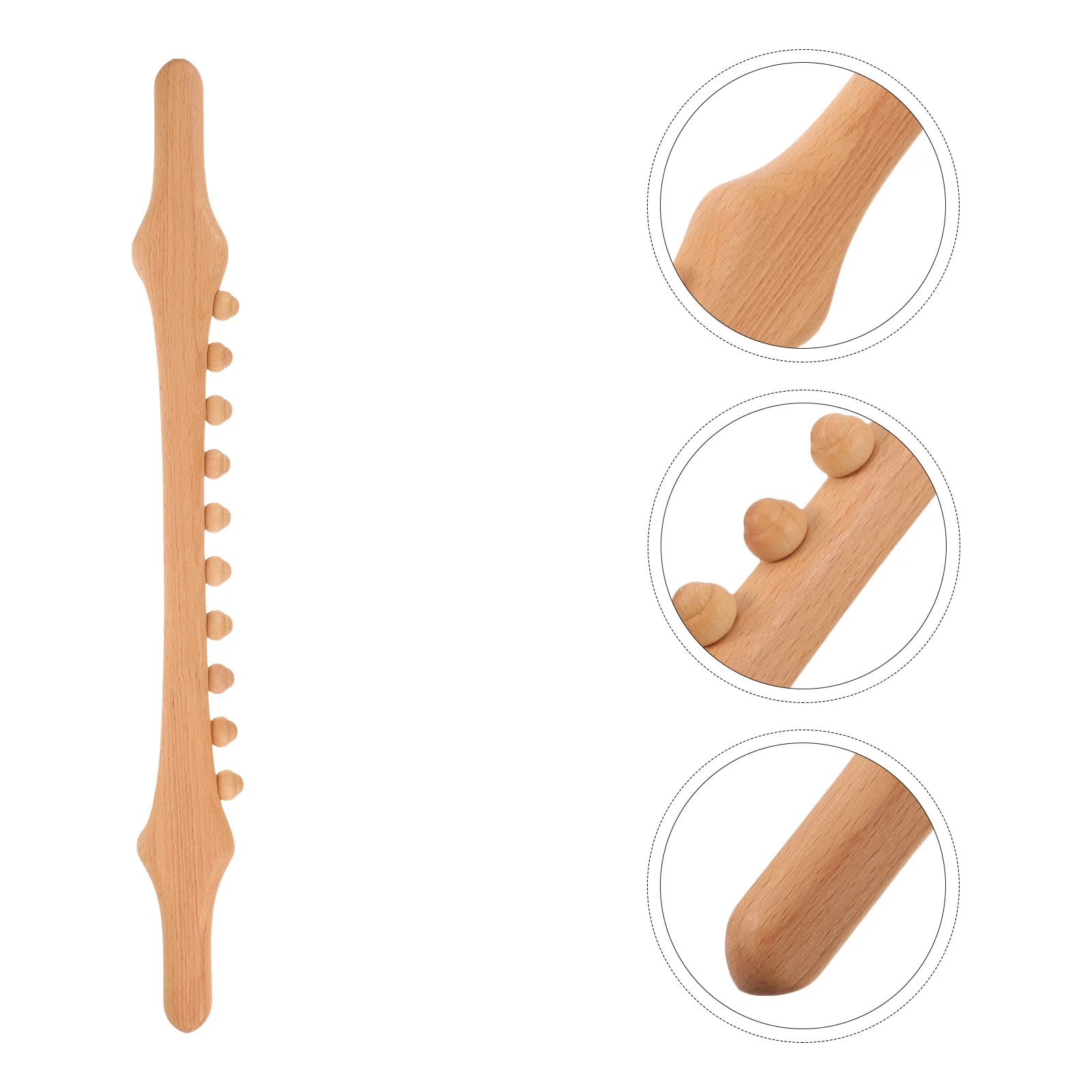 Smooth Wooden Body Massage Stick Portable Wooden Massager Wooden Acupoint Massager
Smooth Wooden Body Massage Stick Portable Wooden Massager Wooden Acupoint Massager