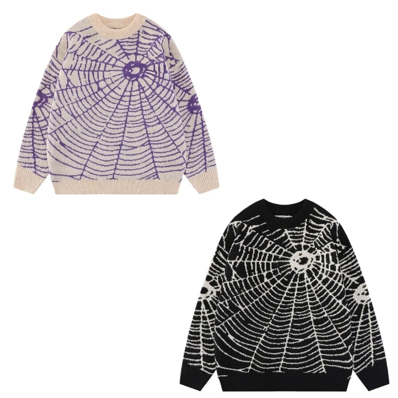 Versatile Y2K Couple Knit Sweater Knit Jumper Pullover Long Sleeve Knitwear Round Neck Long-sleeved Jacquard Outwear Dropship
Versatile Y2K Couple Knit Sweater Knit Jumper Pullover Long Sleeve Knitwear Round Neck Long-sleeved Jacquard Outwear Dropship
