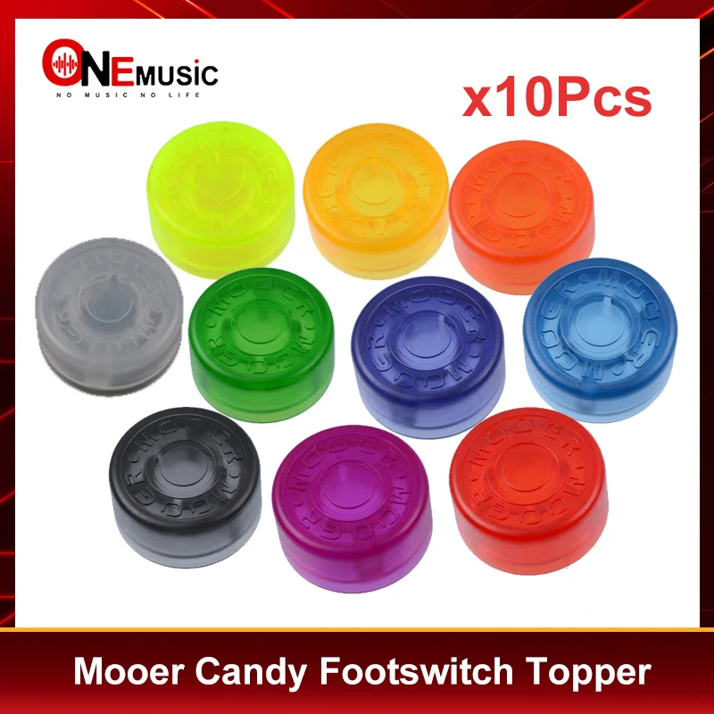 10Pcs Mooer Candy Footswitch Topper Plastic Knob Footswitch Protector for Guitar Effect Pedal Multi Color
10Pcs Mooer Candy Footswitch Topper Plastic Knob Footswitch Protector for Guitar Effect Pedal Multi Color
