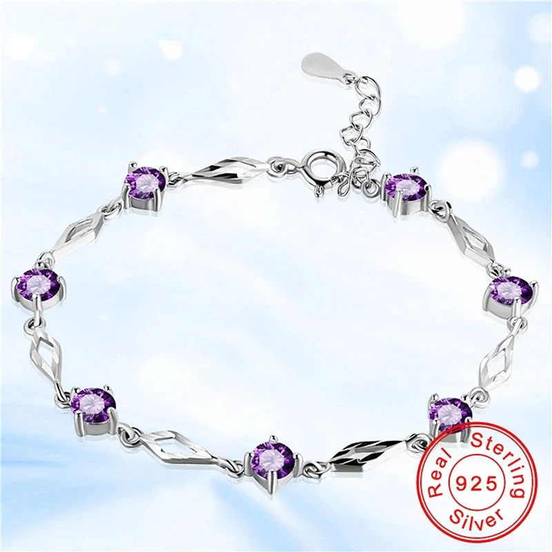 Geometric Diamond Fashion Bracelet for Women Korean Style with Car Flower Charm and AAA Zircon Stone Durable 925 Silver Plating
Geometric Diamond Fashion Bracelet for Women Korean Style with Car Flower Charm and AAA Zircon Stone Durable 925 Silver Plating