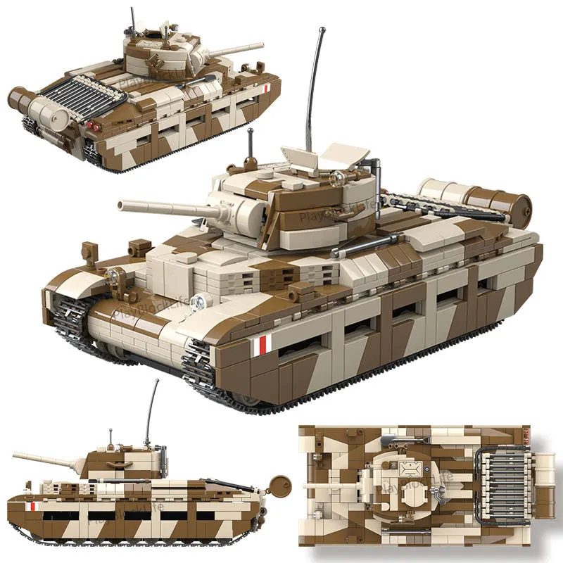 WW2 Military Model UK Matilda MK.II Infantry Tank Collection Ornaments Building Blocks Toys Christmas Gifts
WW2 Military Model UK Matilda MK.II Infantry Tank Collection Ornaments Building Blocks Toys Christmas Gifts
