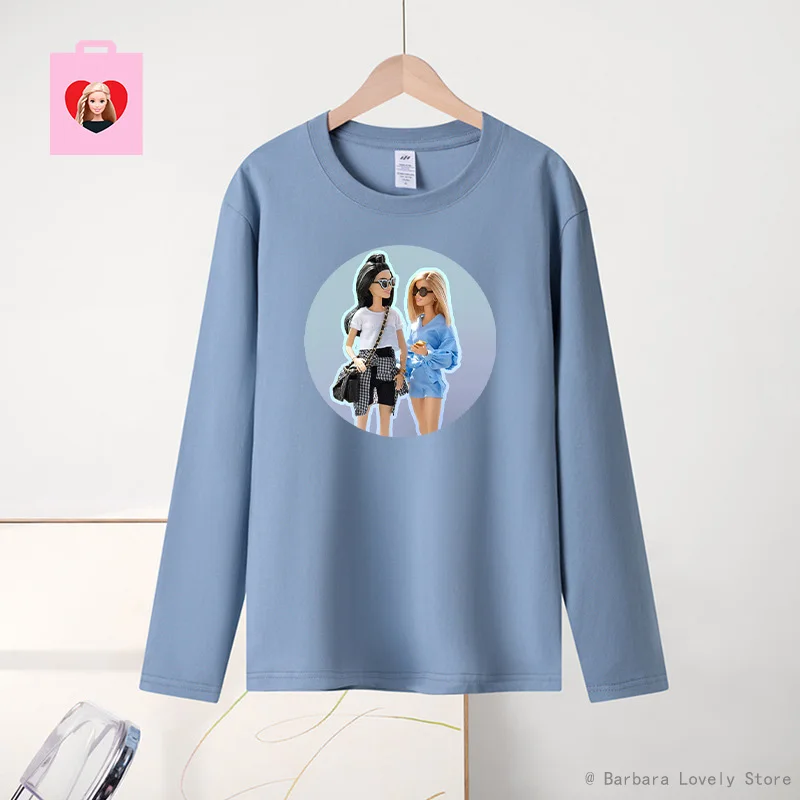 Barbie T-Shirt Casual Autumn Y2K Cartoon Lip Undershirt Long Sleeved Shirt Girls Streetwear Comfortable Women Clothing Gifts
Barbie T-Shirt Casual Autumn Y2K Cartoon Lip Undershirt Long Sleeved Shirt Girls Streetwear Comfortable Women Clothing Gifts