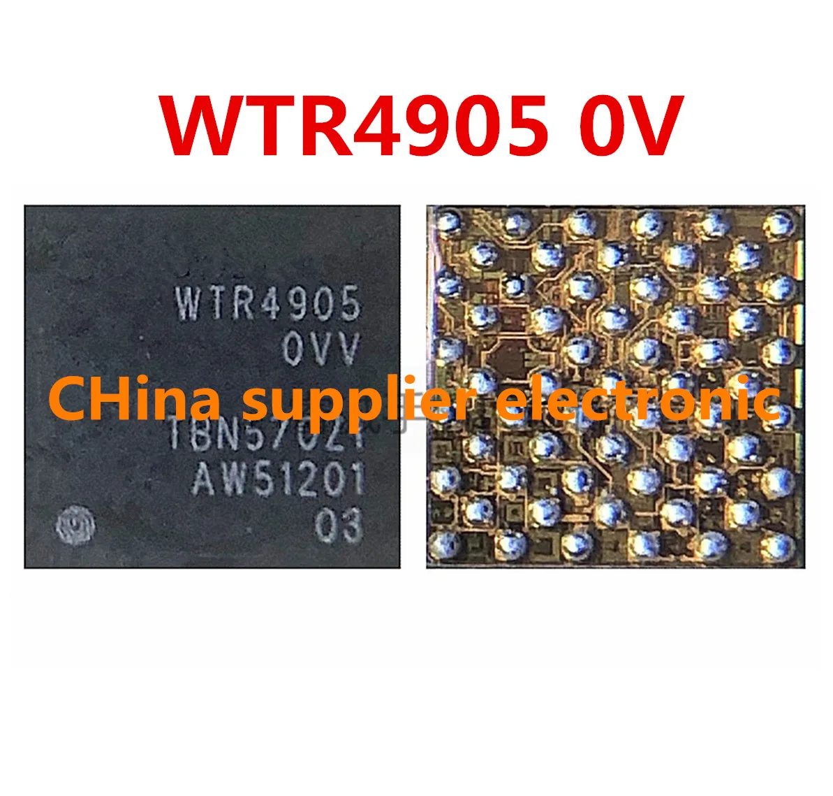 5pcs-30pcs WTR4905 0VV OVV For Android Phone Intermediate Frequency IF Multimode Chip
5pcs-30pcs WTR4905 0VV OVV For Android Phone Intermediate Frequency IF Multimode Chip