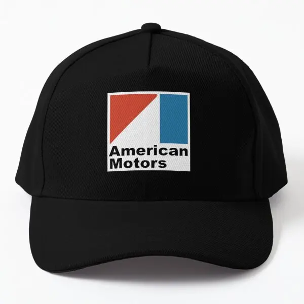

Amc American Motors Logo Defunct Baseball Cap Hat Mens Czapka Black Summer Casquette Fish Printed Outdoor Solid Color Women