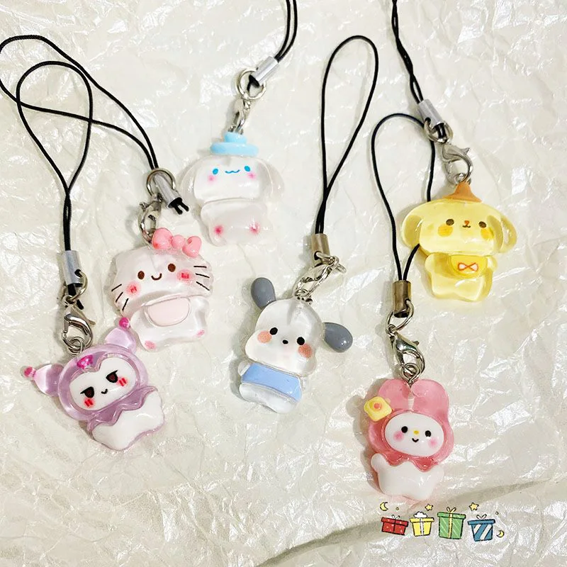 Kawaii Pochacco Lanyard Sanrio Kuromi Cinnamoroll Student Beauty Mobile Phone Case Backpack Dolls Pendant Charm Toys Girls Gifts
Kawaii Pochacco Lanyard Sanrio Kuromi Cinnamoroll Student Beauty Mobile Phone Case Backpack Dolls Pendant Charm Toys Girls Gifts