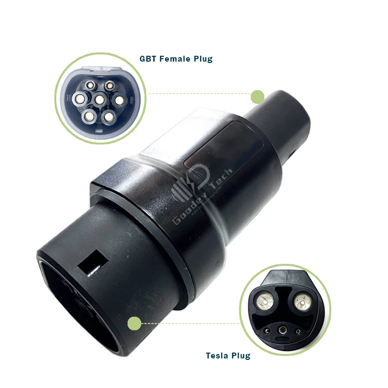 New 32A 7.4KW GBT Charger Plug Adapter To Tesla EV Charging TPC NACS Model S X 3 Y
New 32A 7.4KW GBT Charger Plug Adapter To Tesla EV Charging TPC NACS Model S X 3 Y