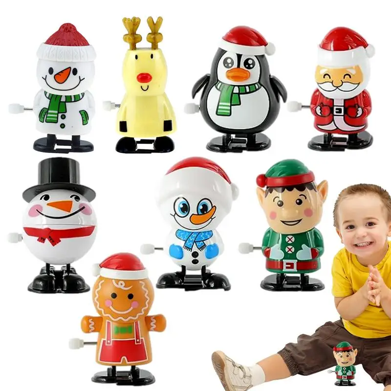 Cute Colorful Christmas Toys Wind up Christmas Toys Assortment 8pcs Vivid Christmas Party Favors Goody Bag Filler Wind up Toys
Cute Colorful Christmas Toys Wind up Christmas Toys Assortment 8pcs Vivid Christmas Party Favors Goody Bag Filler Wind up Toys