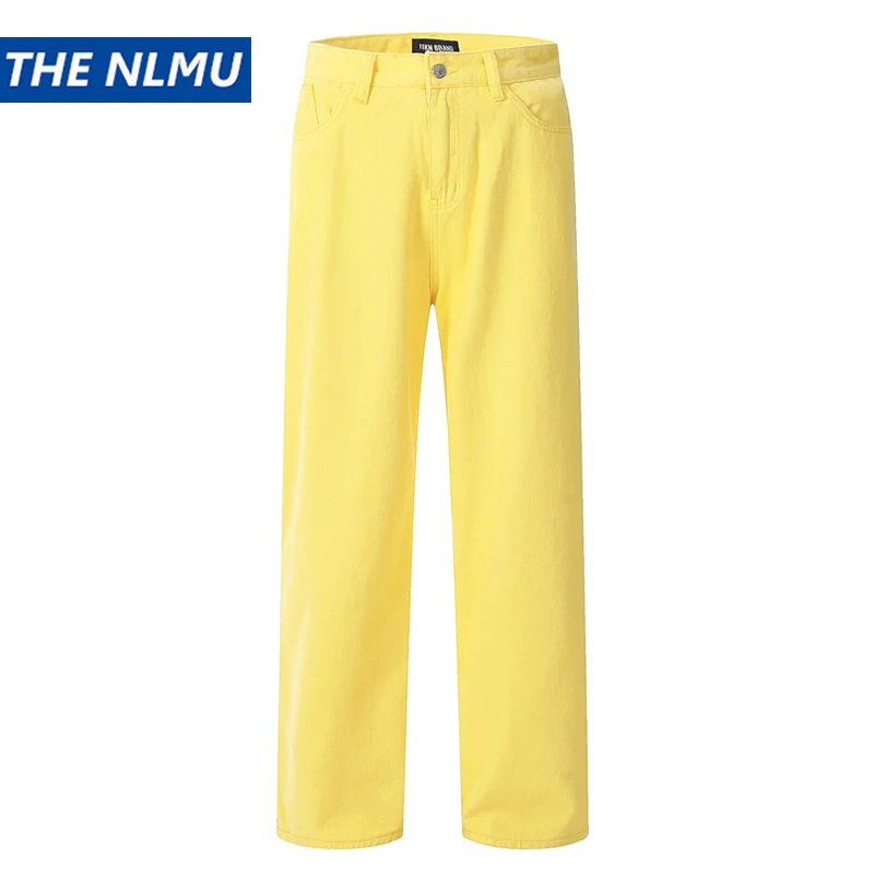 Hip Hop Straight Jeans Solid Color Denim Pants Men Women Trousers Streetwear Harajuku Hip Hop Y2K Jeans Retro Yellow Pink
Hip Hop Straight Jeans Solid Color Denim Pants Men Women Trousers Streetwear Harajuku Hip Hop Y2K Jeans Retro Yellow Pink