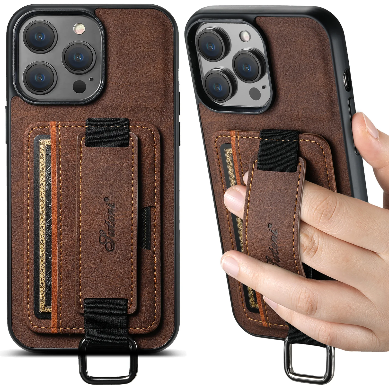 Luxury Slim Fit Premium Leather Case For iPhone 11 12 13 14 15 Pro Max XS Max XR Wrist Strap Wallet Card Slots Holder Back Cover
Luxury Slim Fit Premium Leather Case For iPhone 11 12 13 14 15 Pro Max XS Max XR Wrist Strap Wallet Card Slots Holder Back Cover