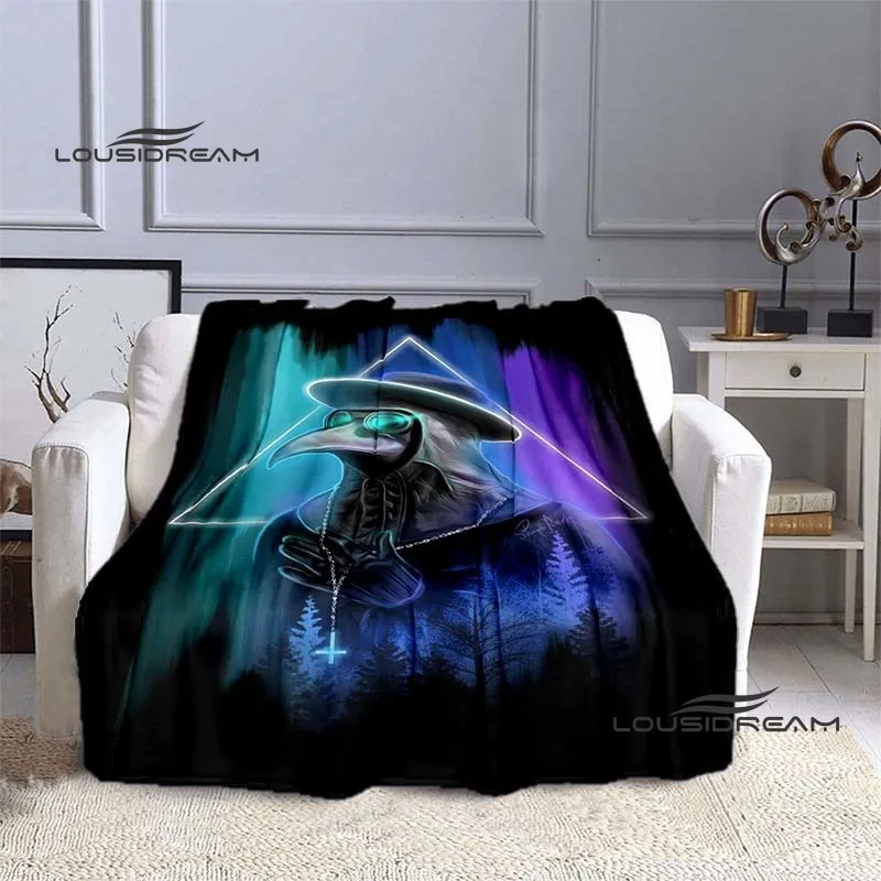 Halloween horror Blanket Plague Doctor Gothic Steampunk Flannel Throw blanket sheet Sofa Travel Camping thermal blanket
Halloween horror Blanket Plague Doctor Gothic Steampunk Flannel Throw blanket sheet Sofa Travel Camping thermal blanket