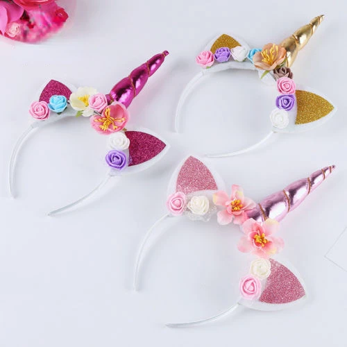 New Brand Cute Kids Women Sweet Flower Unicorn Horn Hair Band Headband Birthday Party Flower Floral Headwear Crown 
New Brand Cute Kids Women Sweet Flower Unicorn Horn Hair Band Headband Birthday Party Flower Floral Headwear Crown