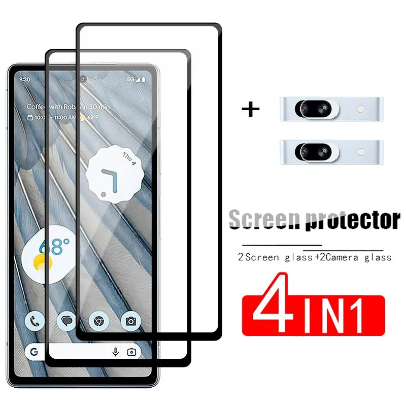 4IN1 Glass For Google Pixel 7A Tempered Glass For Google Pixel 7A Screen Protector Protective Phone Lens Film Pixel 7A
4IN1 Glass For Google Pixel 7A Tempered Glass For Google Pixel 7A Screen Protector Protective Phone Lens Film Pixel 7A
