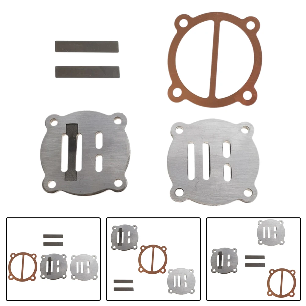 1 Set Valve Plate Piston Air Compressor Cylinder Valve Plate Hole To Hole 62mm Air Pump Fitting Replacement Accessories
1 Set Valve Plate Piston Air Compressor Cylinder Valve Plate Hole To Hole 62mm Air Pump Fitting Replacement Accessories
