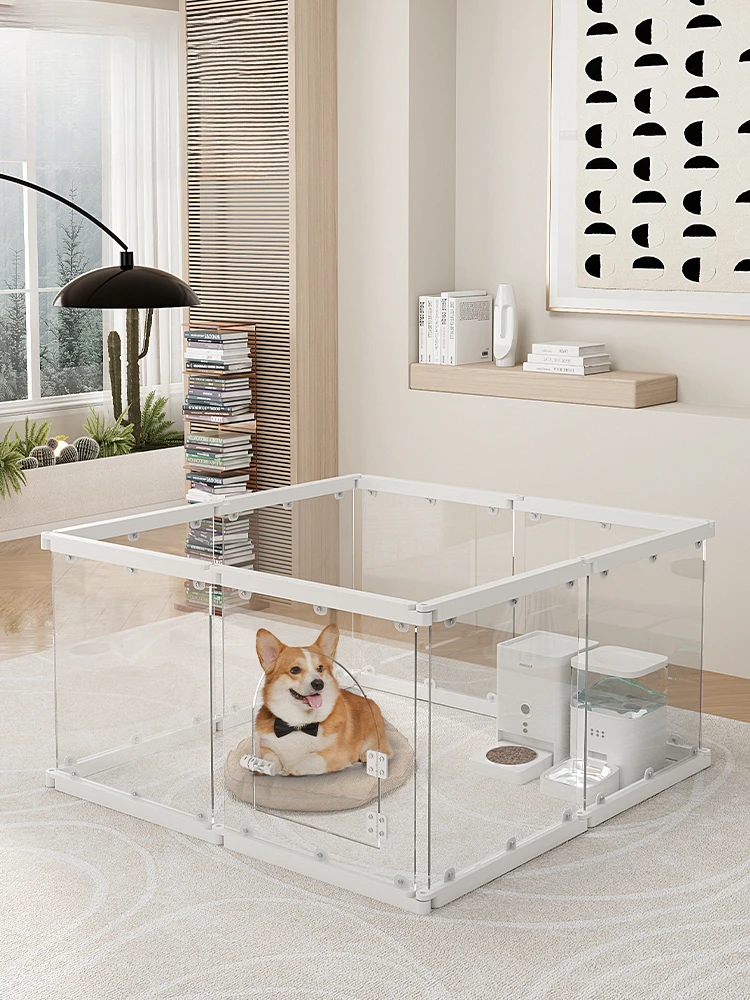 Transparent Pet Fence Dog Fence Acrylic Free Combination Cat Fence Household Indoor Cage Isolation Small Dogs
Transparent Pet Fence Dog Fence Acrylic Free Combination Cat Fence Household Indoor Cage Isolation Small Dogs
