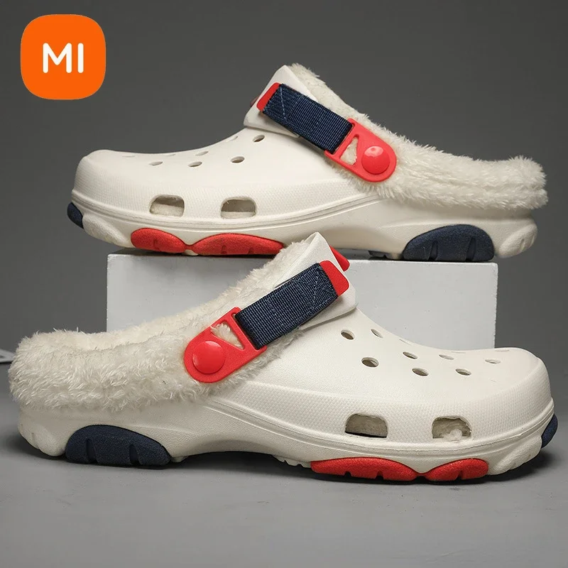 Xiaomi Mijia зимние ботинки с дырками износостойкие плюшевые уличные легкие удобные мужские сандалии EVA мягкая подошва сланцы
Xiaomi Mijia зимние ботинки с дырками износостойкие плюшевые уличные легкие удобные мужские сандалии EVA мягкая подошва сланцы