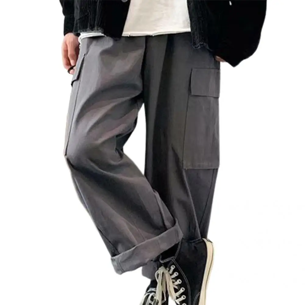 Stylish Men Cargo Pants Polyester Men Trousers Skin-friendly Multi Pockets Young Male Trousers Unique
Stylish Men Cargo Pants Polyester Men Trousers Skin-friendly Multi Pockets Young Male Trousers Unique