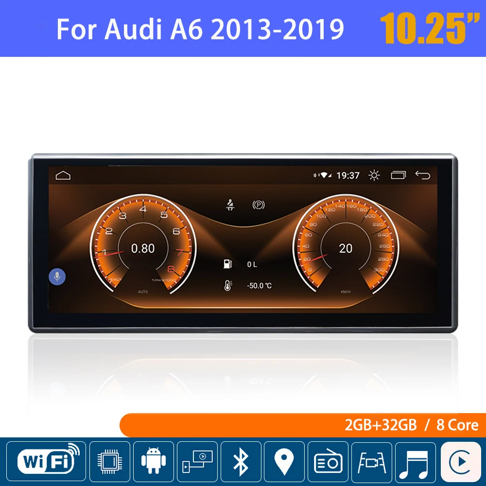 10.25" For Audi A6 Car Video Player Android Touch Screen Car Carplay Monitor Multimdia Player Speacker Radio Navi Stereo
10.25" For Audi A6 Car Video Player Android Touch Screen Car Carplay Monitor Multimdia Player Speacker Radio Navi Stereo