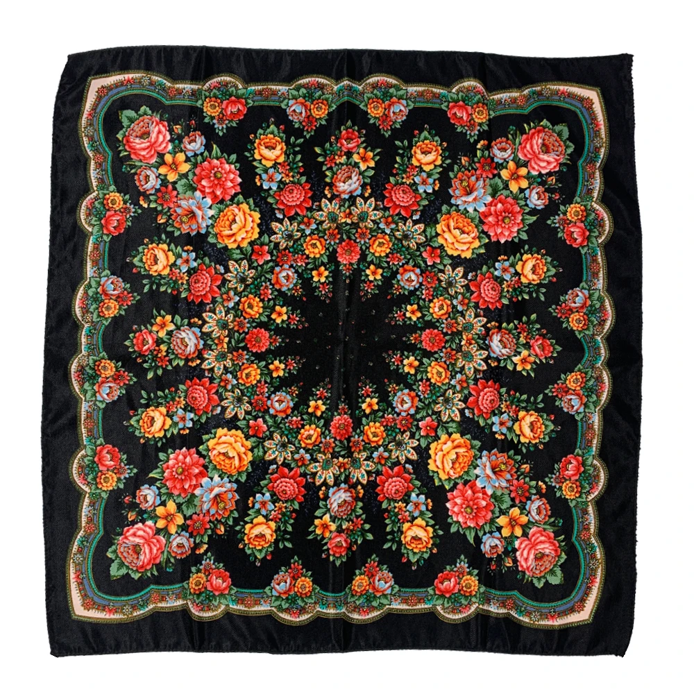 2023 Russian Babushka National Square Scarf Floral Printed Boho Women's Headband Scarf Flower Bandana Retro Head Wraps Scarves
2023 Russian Babushka National Square Scarf Floral Printed Boho Women's Headband Scarf Flower Bandana Retro Head Wraps Scarves
