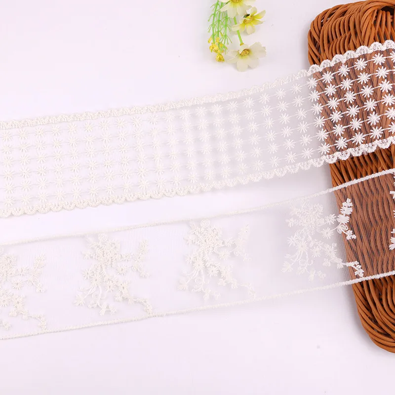 5Yards/Lot Mesh Beige Embroidery Flower Tulle Lace Fabric DIY Bow Hair Apparel Clothing Garment Accessories
5Yards/Lot Mesh Beige Embroidery Flower Tulle Lace Fabric DIY Bow Hair Apparel Clothing Garment Accessories