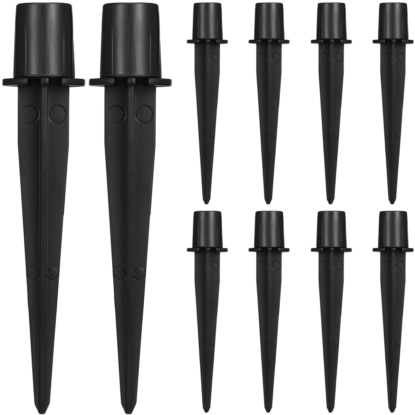 10 Pcs Ground Rod Light Stakes Replacement Metal Spike Aluminum Alloy Stand for Landscape Lights
10 Pcs Ground Rod Light Stakes Replacement Metal Spike Aluminum Alloy Stand for Landscape Lights