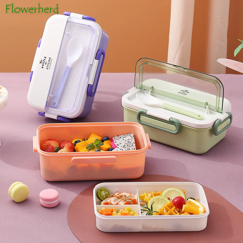 2 Layer Lunch Box for Kids Bento Box Leak Proof Tableware 4 Compartment Four-button Microwave Safe Portable Lunch Box for Adult
2 Layer Lunch Box for Kids Bento Box Leak Proof Tableware 4 Compartment Four-button Microwave Safe Portable Lunch Box for Adult