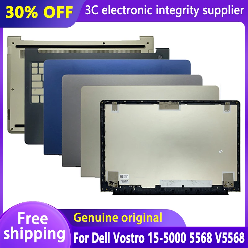 Новинка, подставка для ноутбука Dell Vostro 15 5568 V5568, задняя крышка ЖК-дисплея, передняя панель, подставка для рук, верхняя часть корпуса JD9FG 0JD9FG 
Новинка, подставка для ноутбука Dell Vostro 15 5568 V5568, задняя крышка ЖК-дисплея, передняя панель, подставка для рук, верхняя часть корпуса JD9FG 0JD9FG