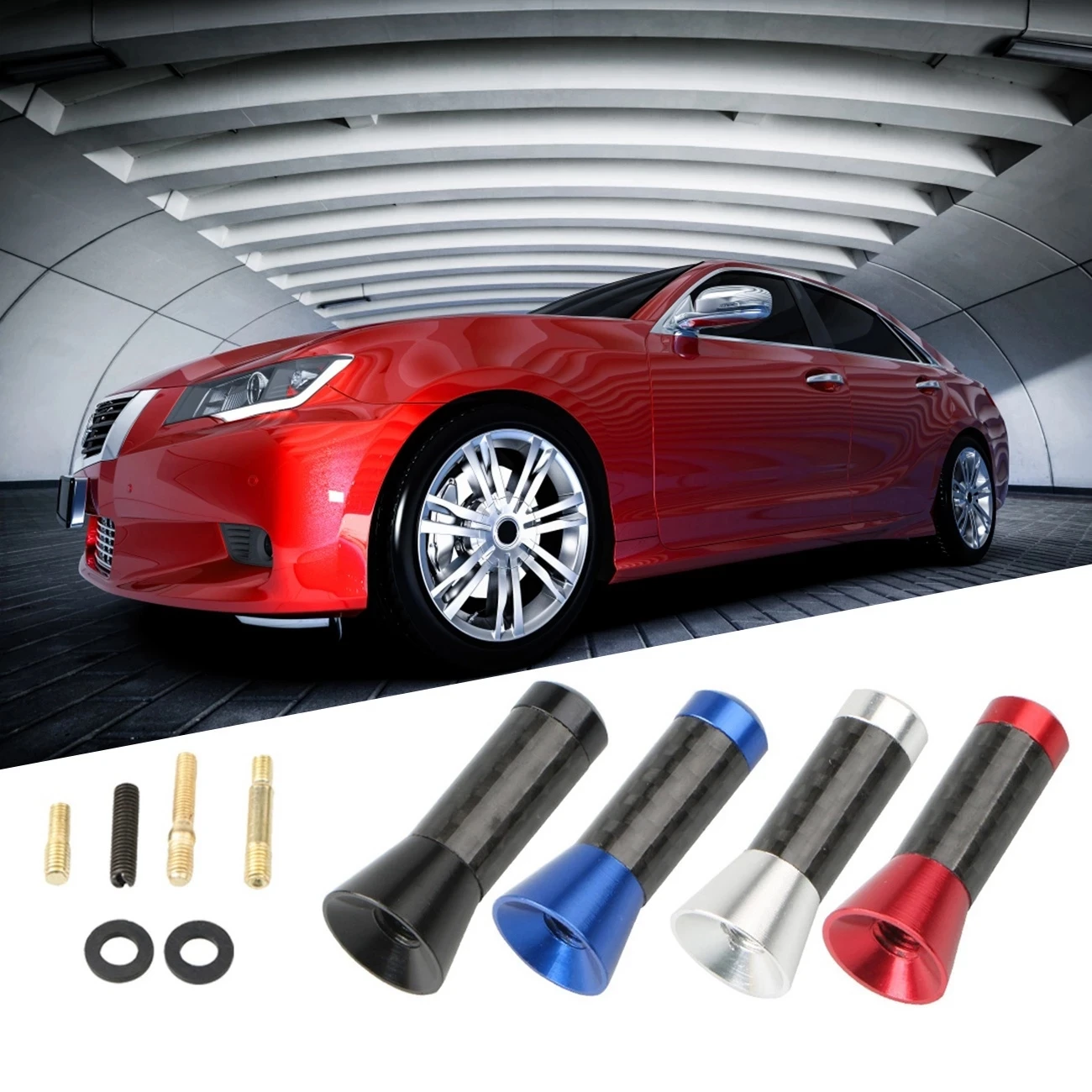 Car Roof Antenna Enhanced Signal Carbon Fiber Car Radio Aerial Antenna Accessories Car Antenna Toppers for Ford Focus Toyota
Car Roof Antenna Enhanced Signal Carbon Fiber Car Radio Aerial Antenna Accessories Car Antenna Toppers for Ford Focus Toyota