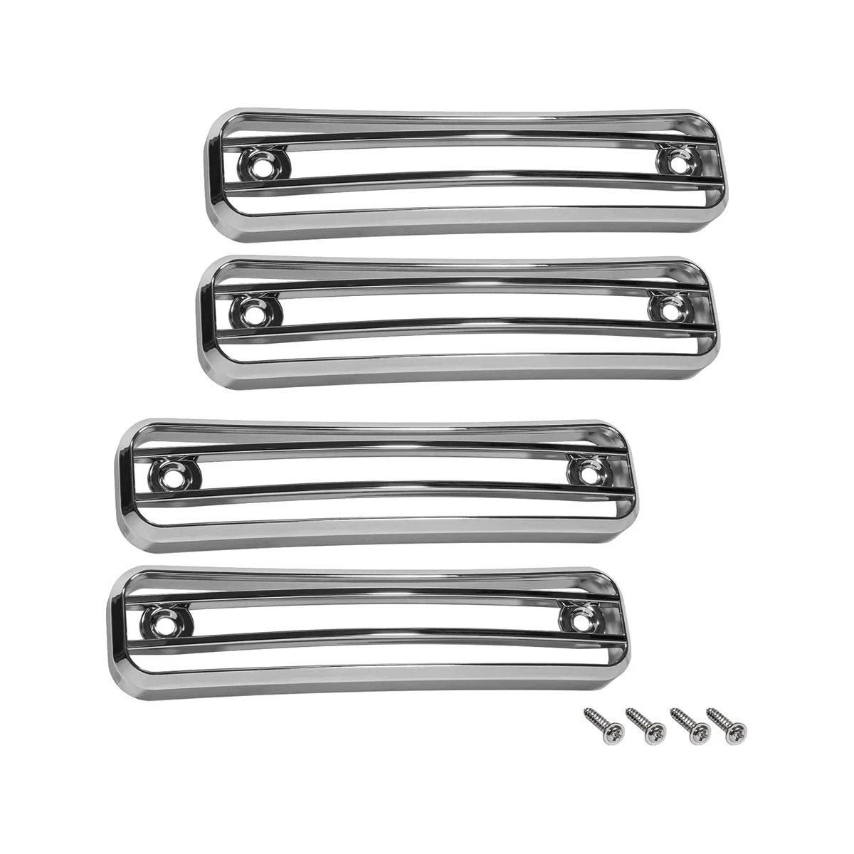 Side Marker Guard Trim Side Light Protector Cover for H2 2003-2009 Accessories - 4 Pack
Side Marker Guard Trim Side Light Protector Cover for H2 2003-2009 Accessories - 4 Pack