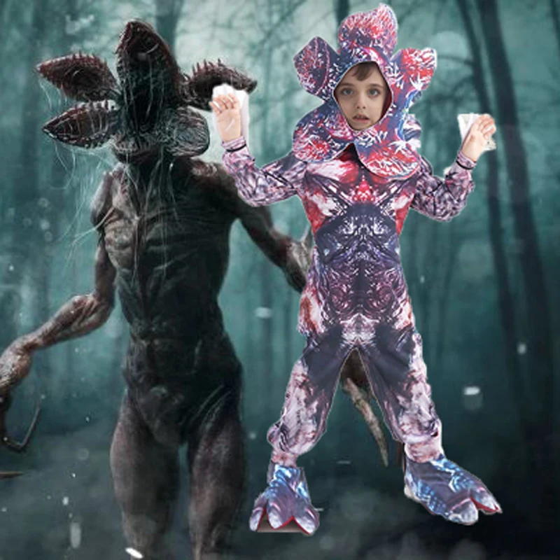 2022NEW Halloween Costumes For Kids Boys Stranger Demogorgon Jumpsuit Cosplay Purim Carnival Party Role Play Party
2022NEW Halloween Costumes For Kids Boys Stranger Demogorgon Jumpsuit Cosplay Purim Carnival Party Role Play Party