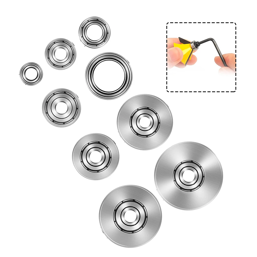 1pcs Wood Router Accessories Bit Bearing Top Bearing Set For Wood Milling Cutter Durable Steel Bearings Accessories Kit
1pcs Wood Router Accessories Bit Bearing Top Bearing Set For Wood Milling Cutter Durable Steel Bearings Accessories Kit