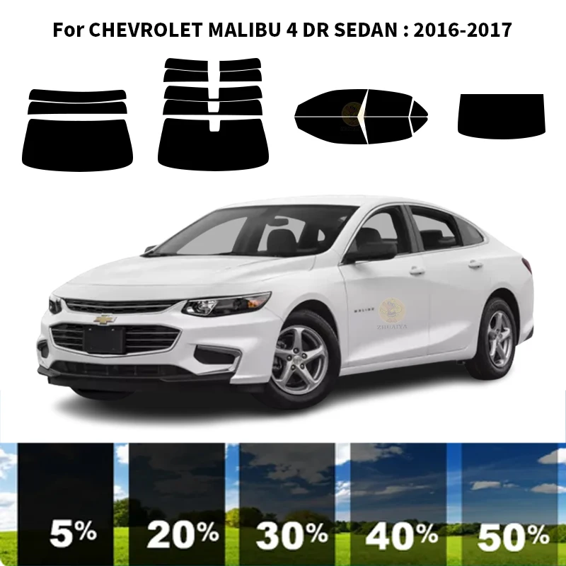 Нанокерамическая Автомобильная УФ-пленка Precut для окон, автомобильная пленка для окон для CHEVROLET MALIBU 4 DR SEDAN 2016-2017
Нанокерамическая Автомобильная УФ-пленка Precut для окон, автомобильная пленка для окон для CHEVROLET MALIBU 4 DR SEDAN 2016-2017