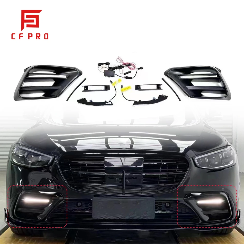Комплекты для кузова автомобиля Mercedes Benz W223 S Class Upgrade Brabus Style PP материал крышка автомобильной противотуманной фары аксессуары
Комплекты для кузова автомобиля Mercedes Benz W223 S Class Upgrade Brabus Style PP материал крышка автомобильной противотуманной фары аксессуары