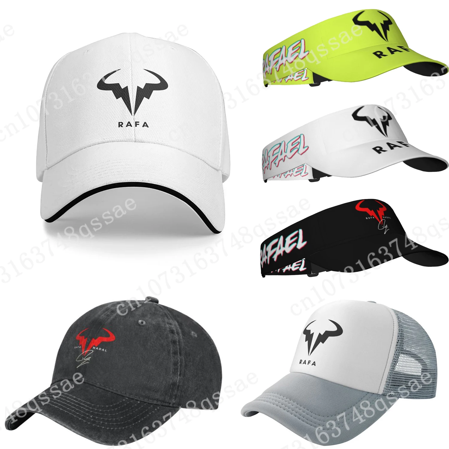 Best Seller Rafa Nadal Logo Merch Unisex Casquette Caps Hat Unique Design Outdoor Summer Adjustable Fit Sun Cap
Best Seller Rafa Nadal Logo Merch Unisex Casquette Caps Hat Unique Design Outdoor Summer Adjustable Fit Sun Cap