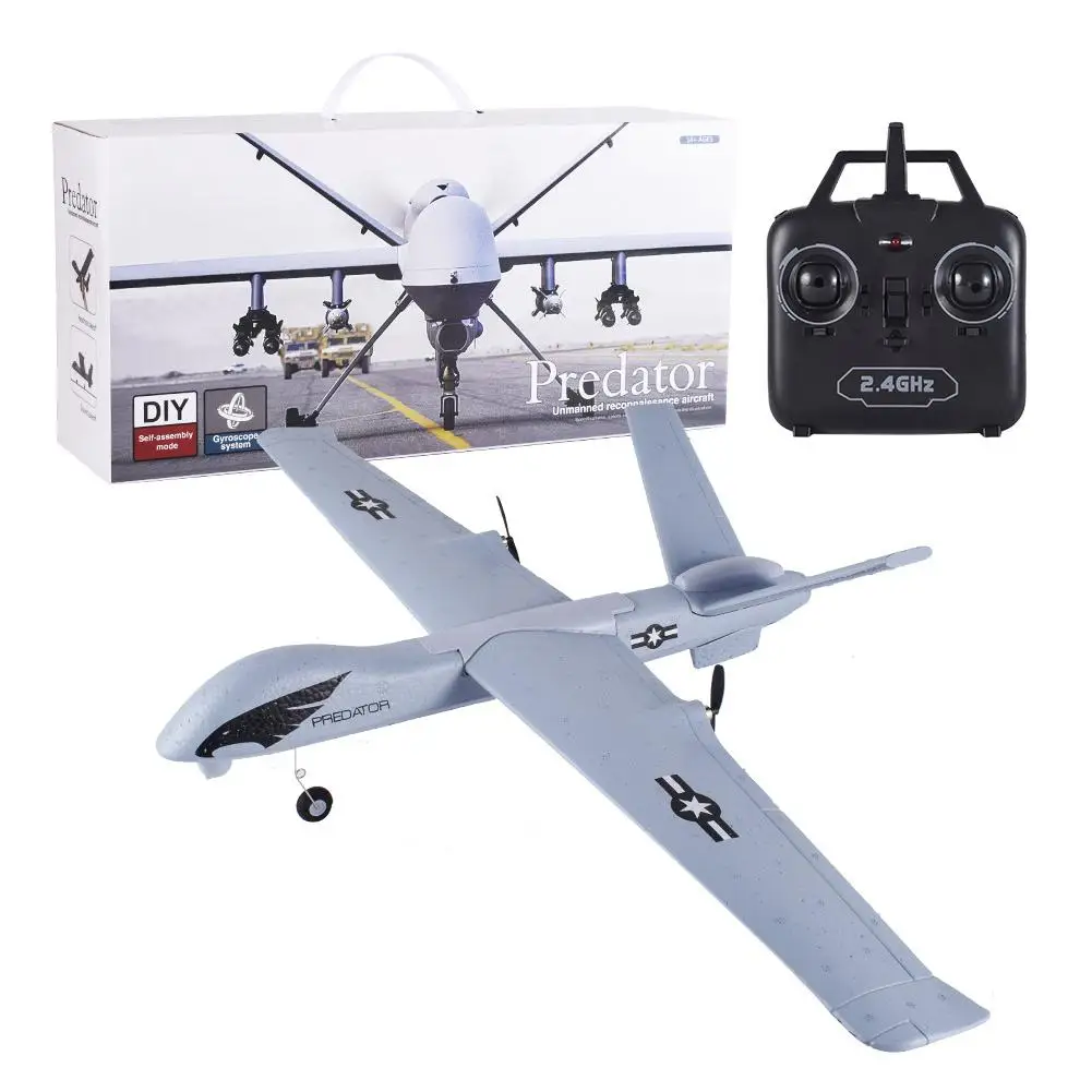 

Z51 RC Plane 2.4Ghz 2 Channels Remote Control Airplane With Built-in Gyro Foam RC Aircraft Glider Toys For Kids Beginners