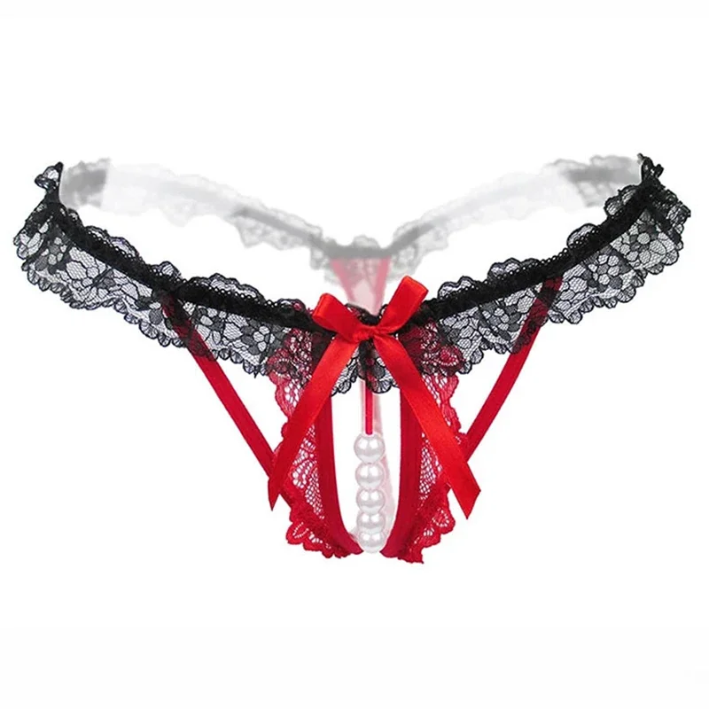 Sexy String Lace Underwear Women Beading Panties Women's G String T-back Thong Lingerie Cute Pearls Briefs Calcinha Underpants
Sexy String Lace Underwear Women Beading Panties Women's G String T-back Thong Lingerie Cute Pearls Briefs Calcinha Underpants